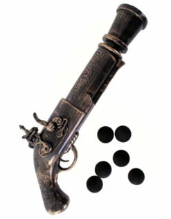 Piraten Pistool Groot Incl. Patronen