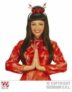 Pruik China Girl