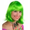 Pruik Luxe Samantha, Groen -PartyWonders Store pruik luxe samantha groen