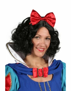 Pruik Luxed Snow, Zwart