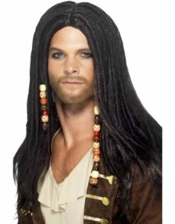 Pruik Piraat, Zwart