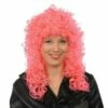 Pruik Roxy Wetlook Pink -PartyWonders Store pruik roxy wetlook pink