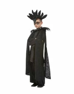 Raaf Prins Kostuum Kind, Zwart -PartyWonders Store raaf prins kostuum kind zwart 2