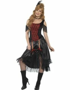 Saloon Dames Kostuum