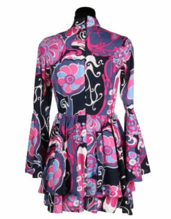 Seventies Jurk, Paars 7 Seventies Jurk, Paars -PartyWonders Store seventies jurk paars 2