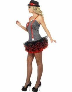 Sexy Gangster, Zwart/rood -PartyWonders Store sexy gangster zwart rood 1