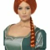 Shrek Prinses Fiona Pruik Kastanjebruin -PartyWonders Store shrek prinses fiona pruik kastanjebruin