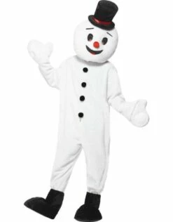 Sneeuwman Mascotte Kostuum
