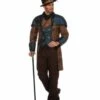 Steampunk Blue, Heren -PartyWonders Store steampunk blue heren