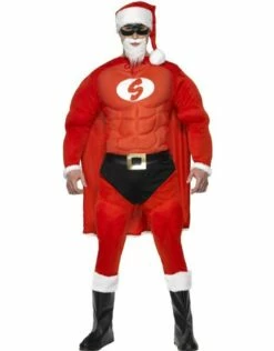 Super Fit Kerstman Kostuum