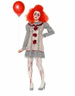 Vintage Clown Kostuum, Lady
