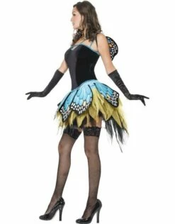 Vlinder Kostuum Blauw -PartyWonders Store vlinder kostuum blauw 2