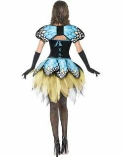 Vlinder Kostuum Blauw -PartyWonders Store vlinder kostuum blauw 3
