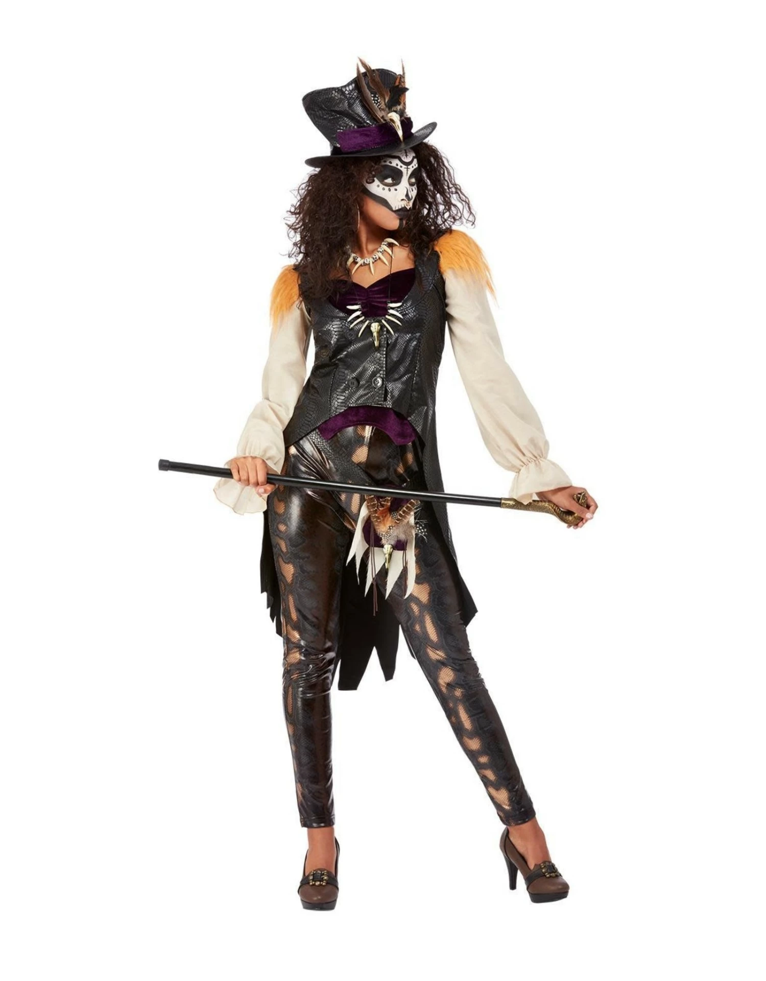 Voodoo Heks Dokter, Zwart 4 Voodoo Heks Dokter, Zwart - Image 2